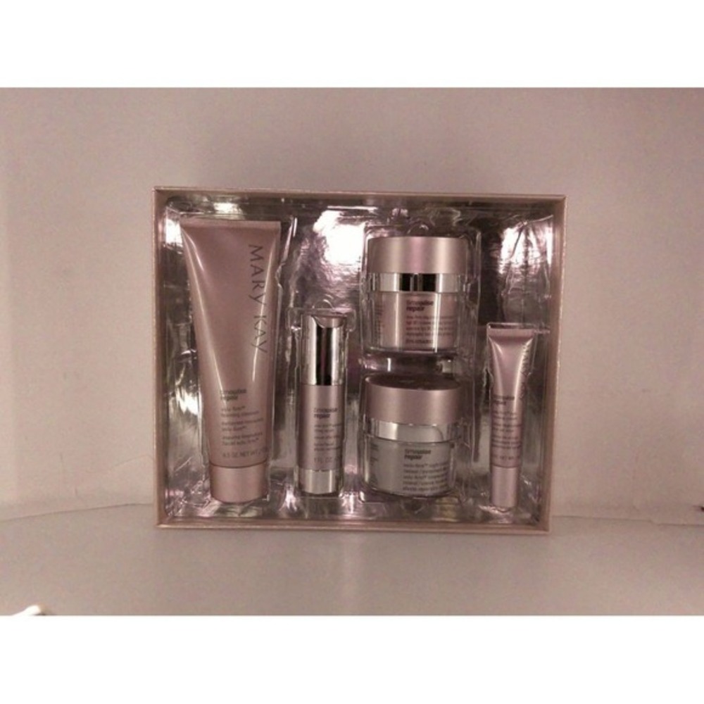 MARY KAY TimeWise Repair Volu-Firm Skincare 5 Piece Set Anti Aging SPF 30 NEW - Picture 3 of 10
